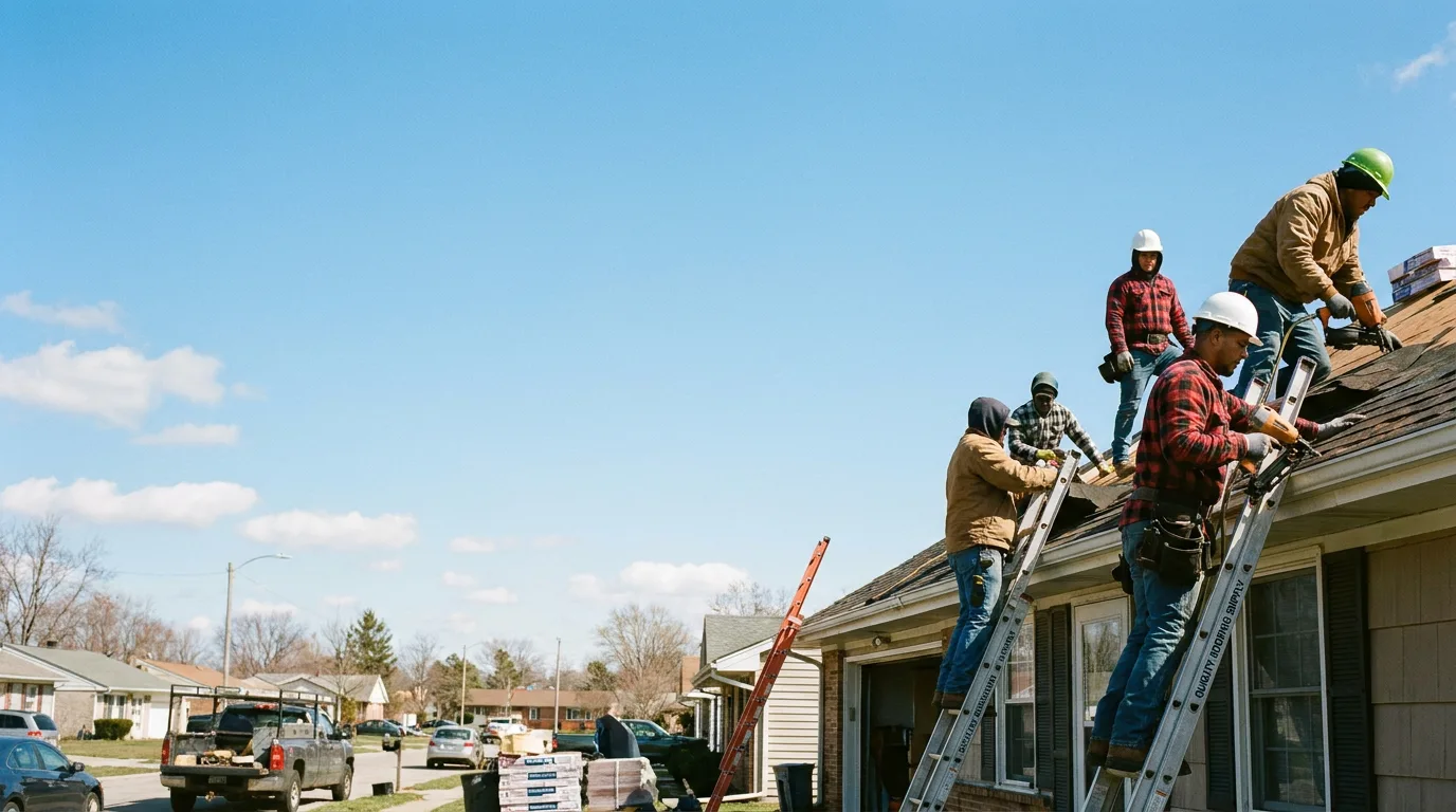 Roofing in Maryville, IL near me